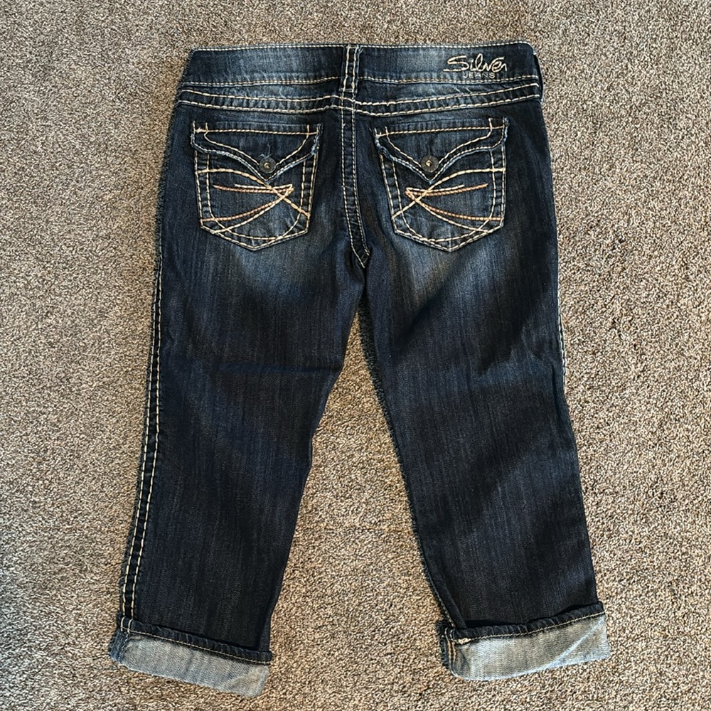 Silvers Jean Capris McKenzie sz 29